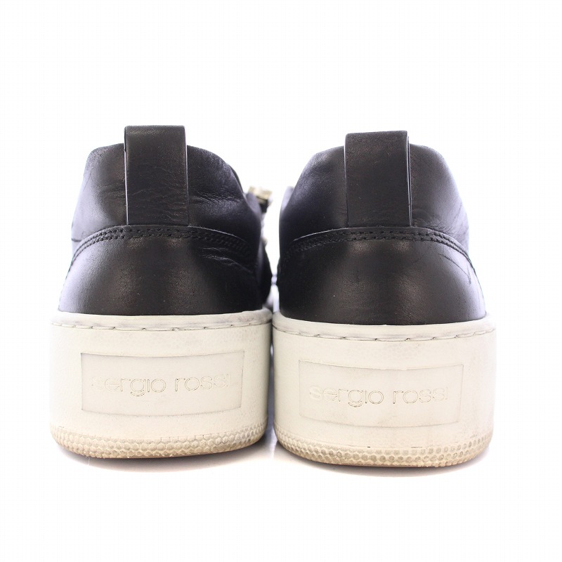 セルジオロッシ Sergio rossi TWENTY SPORTS クリスタルバックル  