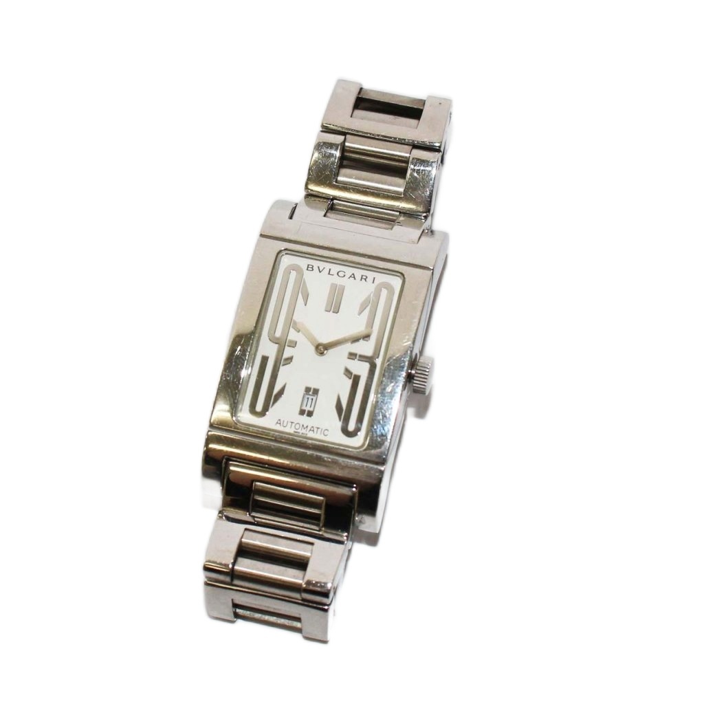BVLGARI 自動巻き時計 シルバー/ホワイト