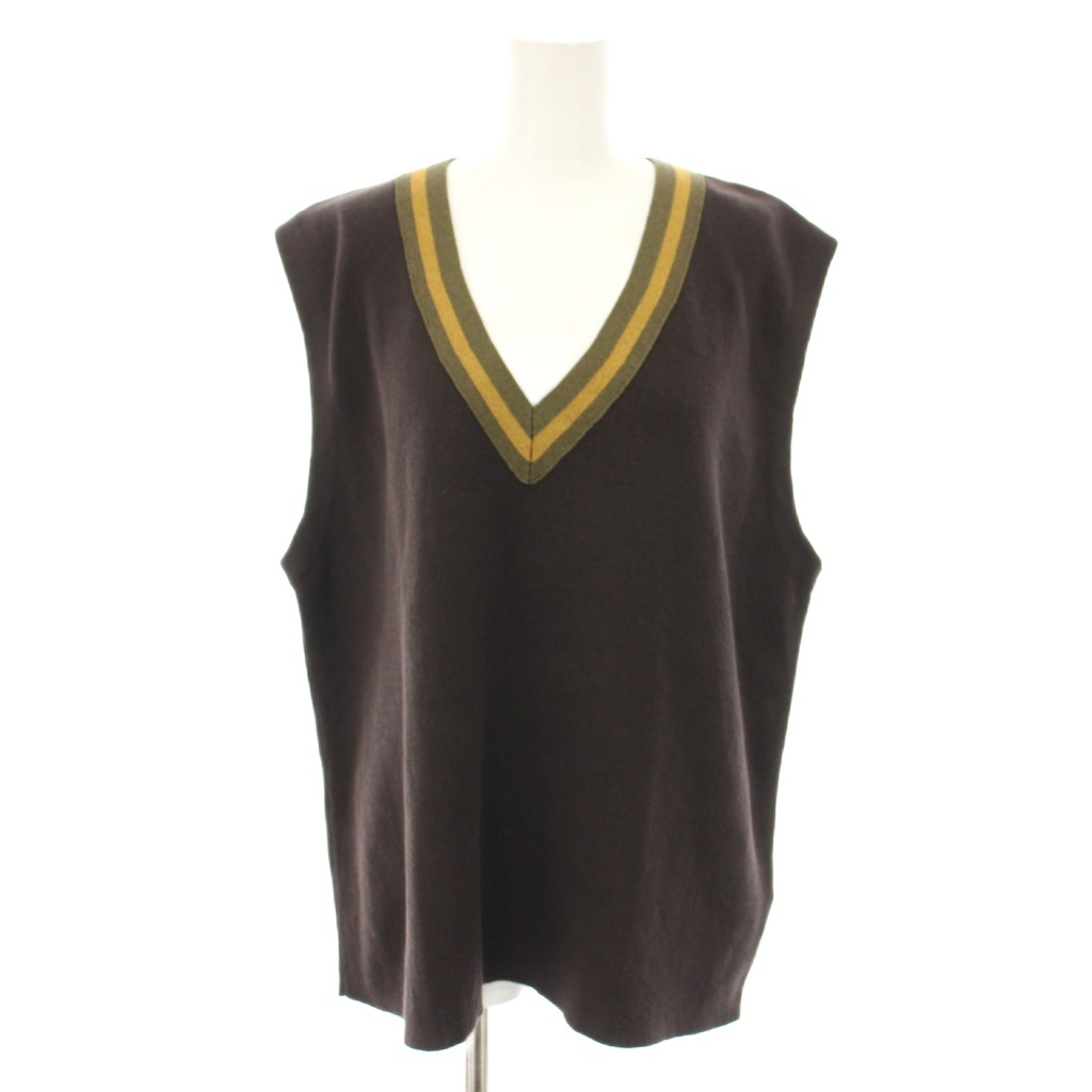 フレームワーク Framework 24SS リネン LINENニット ベスト VEST