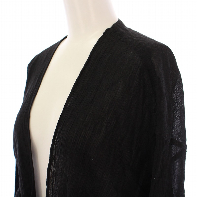 FRAMeWORK COTTONクレープドロストカーディガン FRAMeWORK COTTONクレープドロストカーディガン