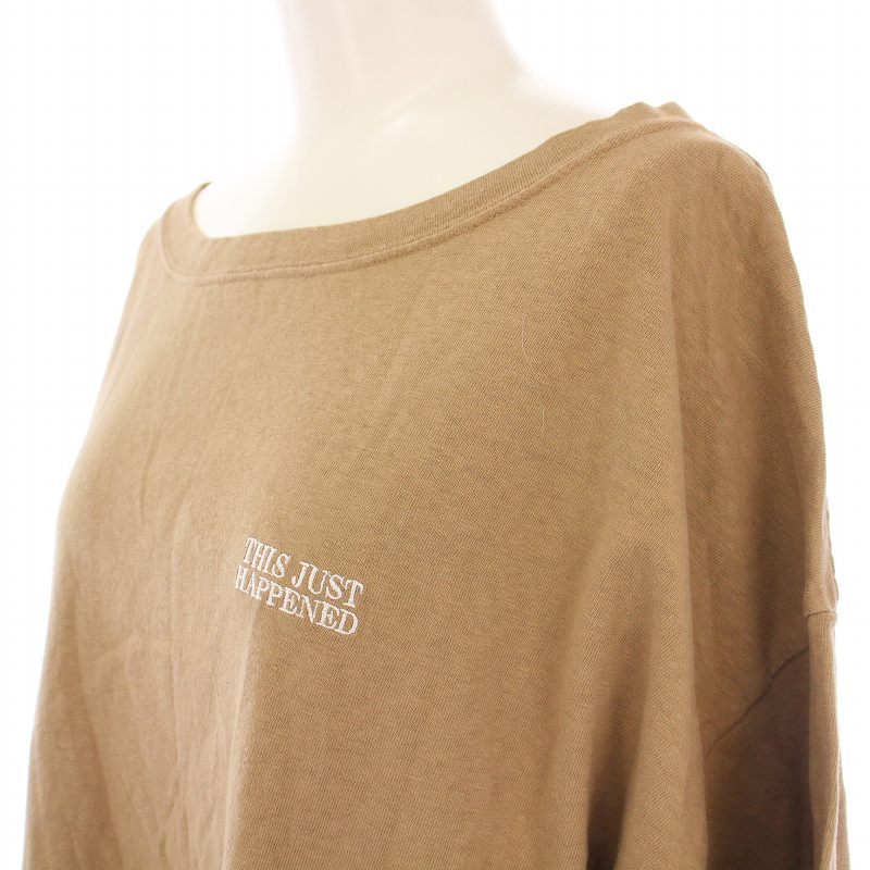 フレームワーク Framework 23SS バックプリントロゴTEE2 Tシャツ カットソー 半袖 クルーネック ストレッチ F 白 23070220907020 FRAMeWORK（フレームワーク）の「≪追加≫バックプリントロゴ