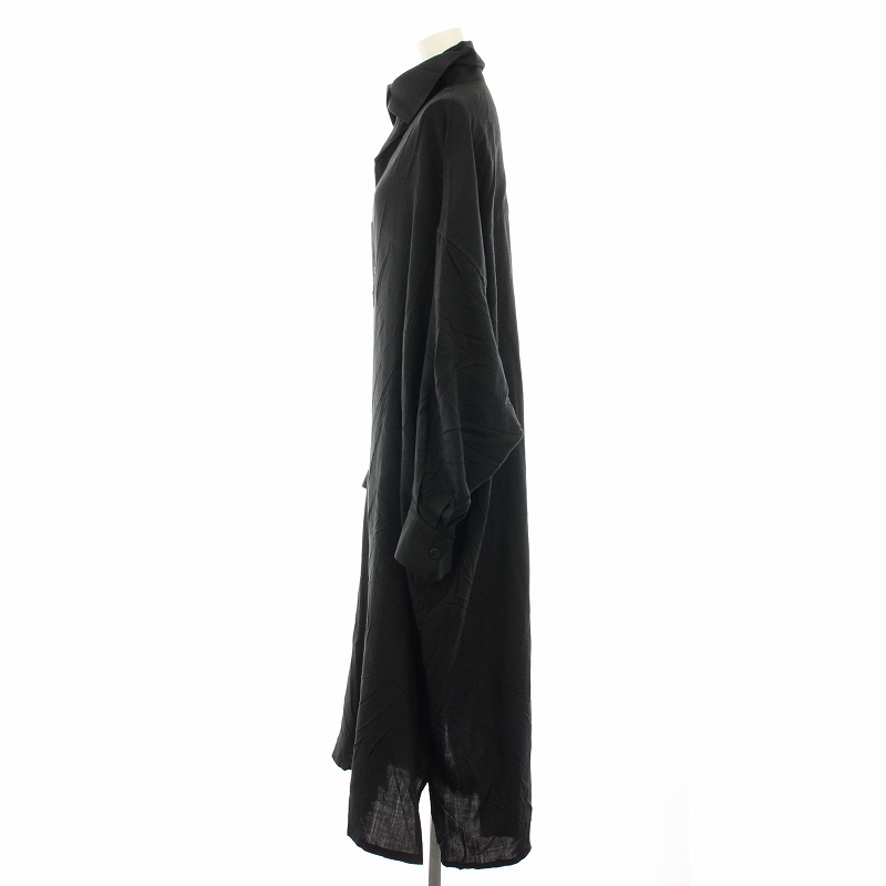 ワイズ Y's ヨウジヤマモト シャツワンピース ロング ハイネック 長袖