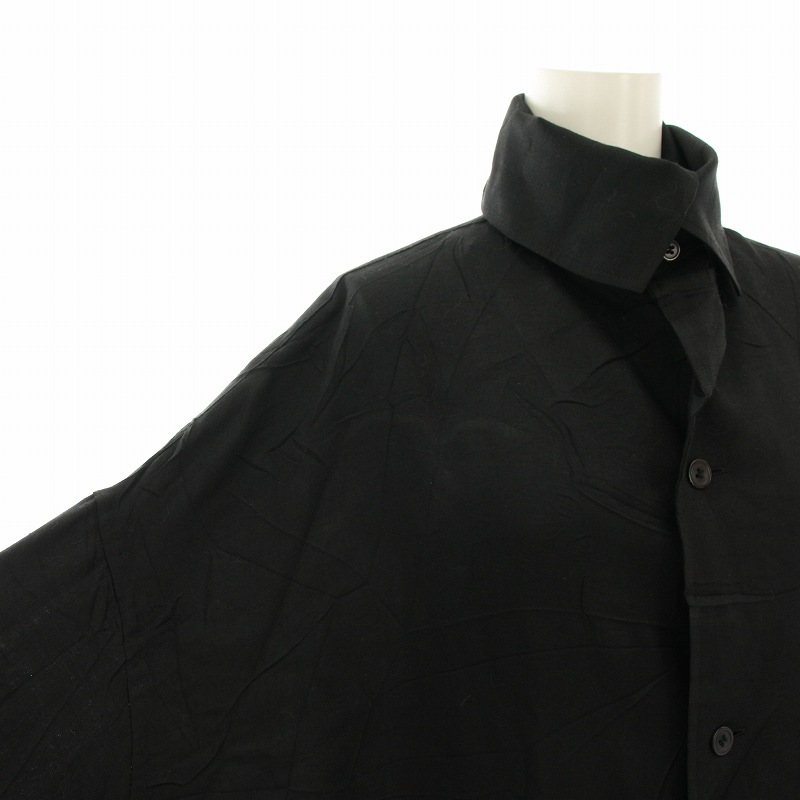 ワイズ Y's ヨウジヤマモト シャツワンピース ロング ハイネック 長袖