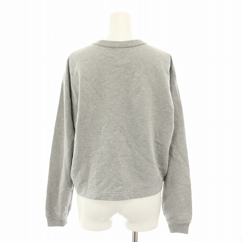 ダントン DANTON ドットボタンクルーネックカーディガン 長袖 36