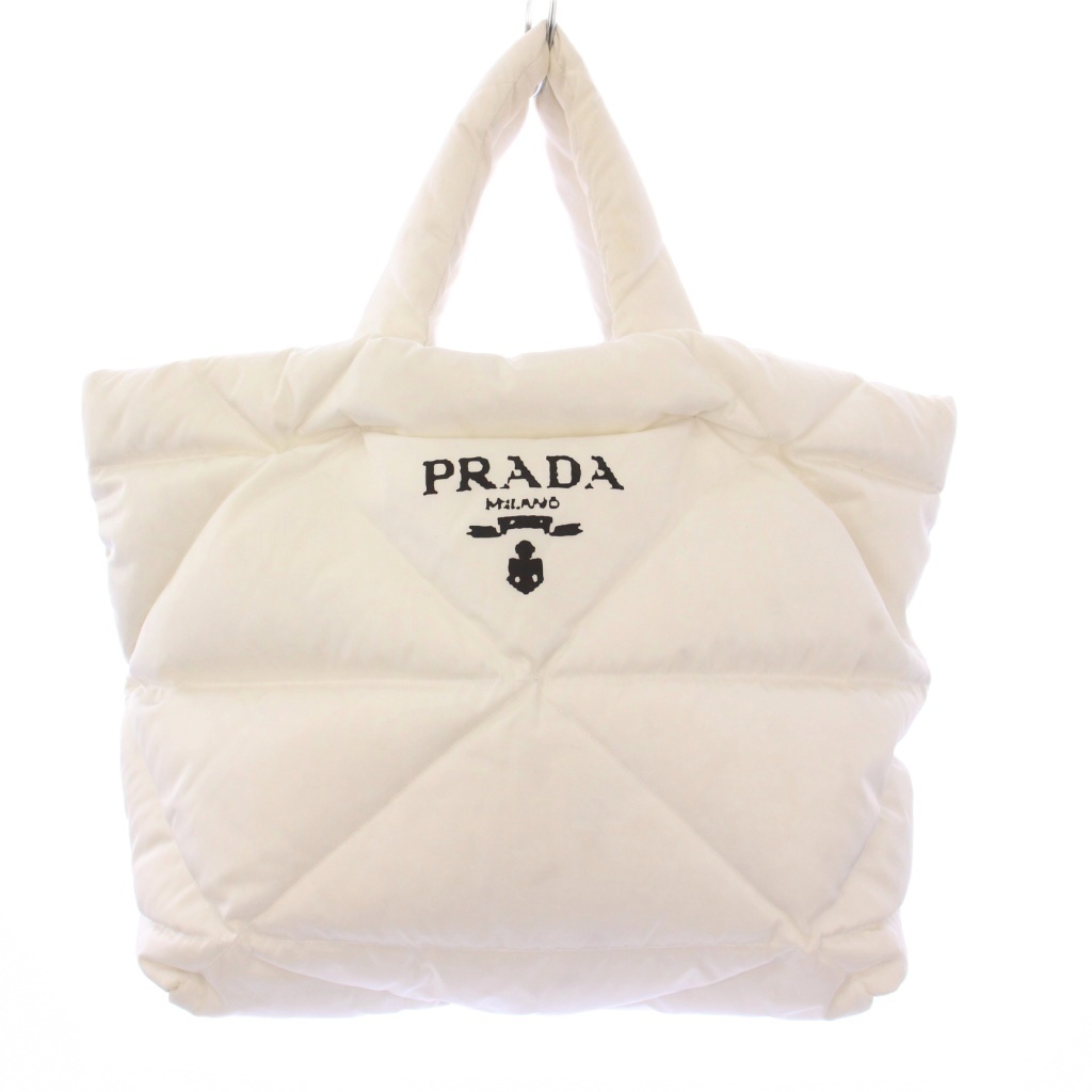プラダ PRADA Re-Nylon パデッド トートバッグ ハンドバッグ ナイロン 