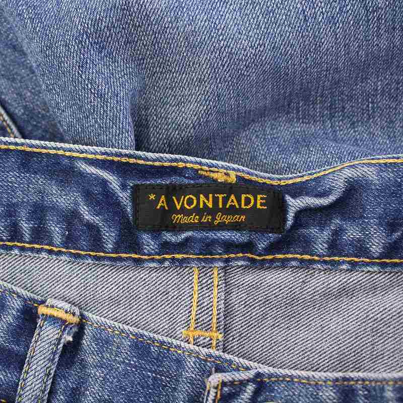 アボンタージ A VONTADE デニムパンツ ジーンズ ジップフライ