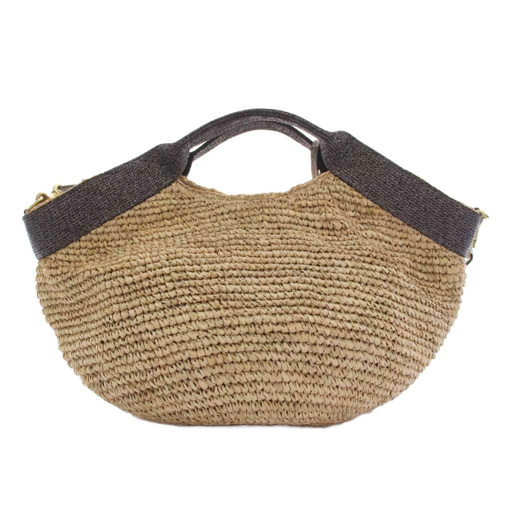 VIOLA d'ORO ベージュ かごバッグ タッセル付き ヴィオラドーロ VIOLA D'ORO かごバッグ ベージュ タッセル付き