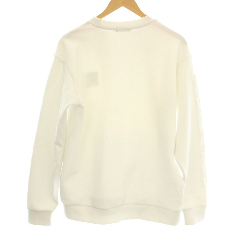 ブラックレーベルクレストブリッジ ロゴスウェット Mサイズ ホワイト ブラックレーベルクレストブリッジ ロゴスウェット Mサイズ