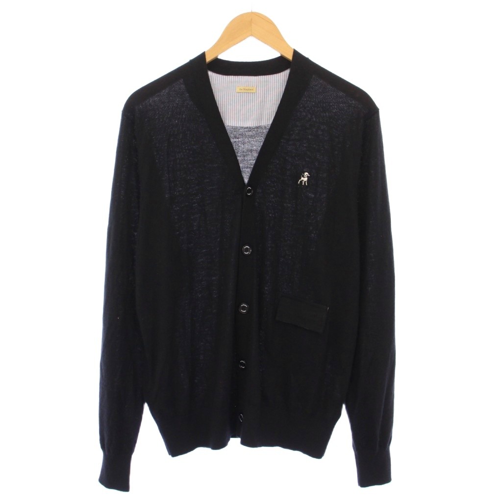 アンダーカバー UNDERCOVER THE SHEPHERD ニットカーディガン 長袖 V 