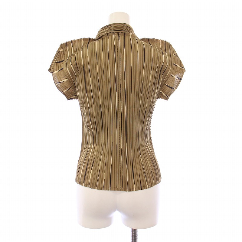 PLEATS PLEASE プリーツプリーズ 半袖ストレッチカットソー 3 PP69 