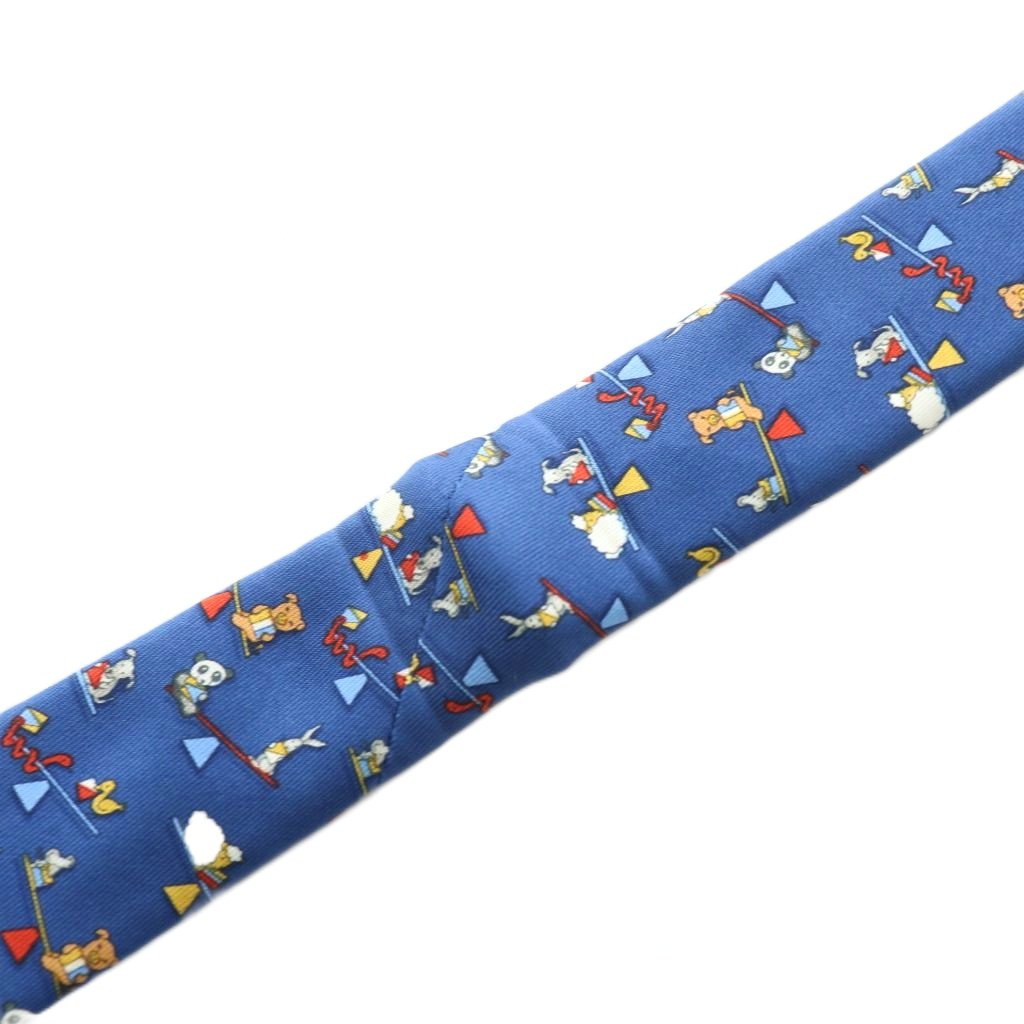 サルヴァトーレフェラガモ Salvatore Ferragamo ワイドタイ ネクタイ