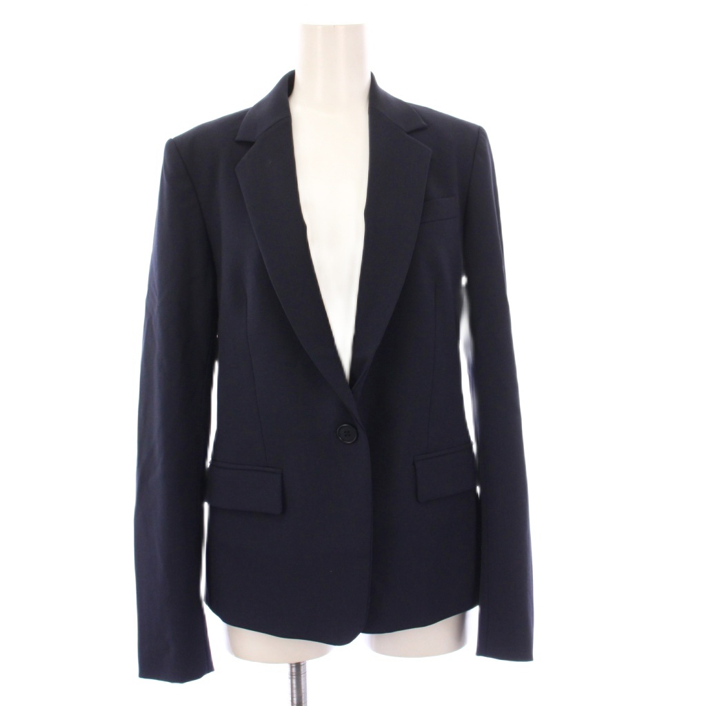 超ロング☆美品【セオリー】18年春夏コレクション　　ペチコート付　黒　2 M 2サイズ展開】配色シースルータイトロングドレス（ドレス