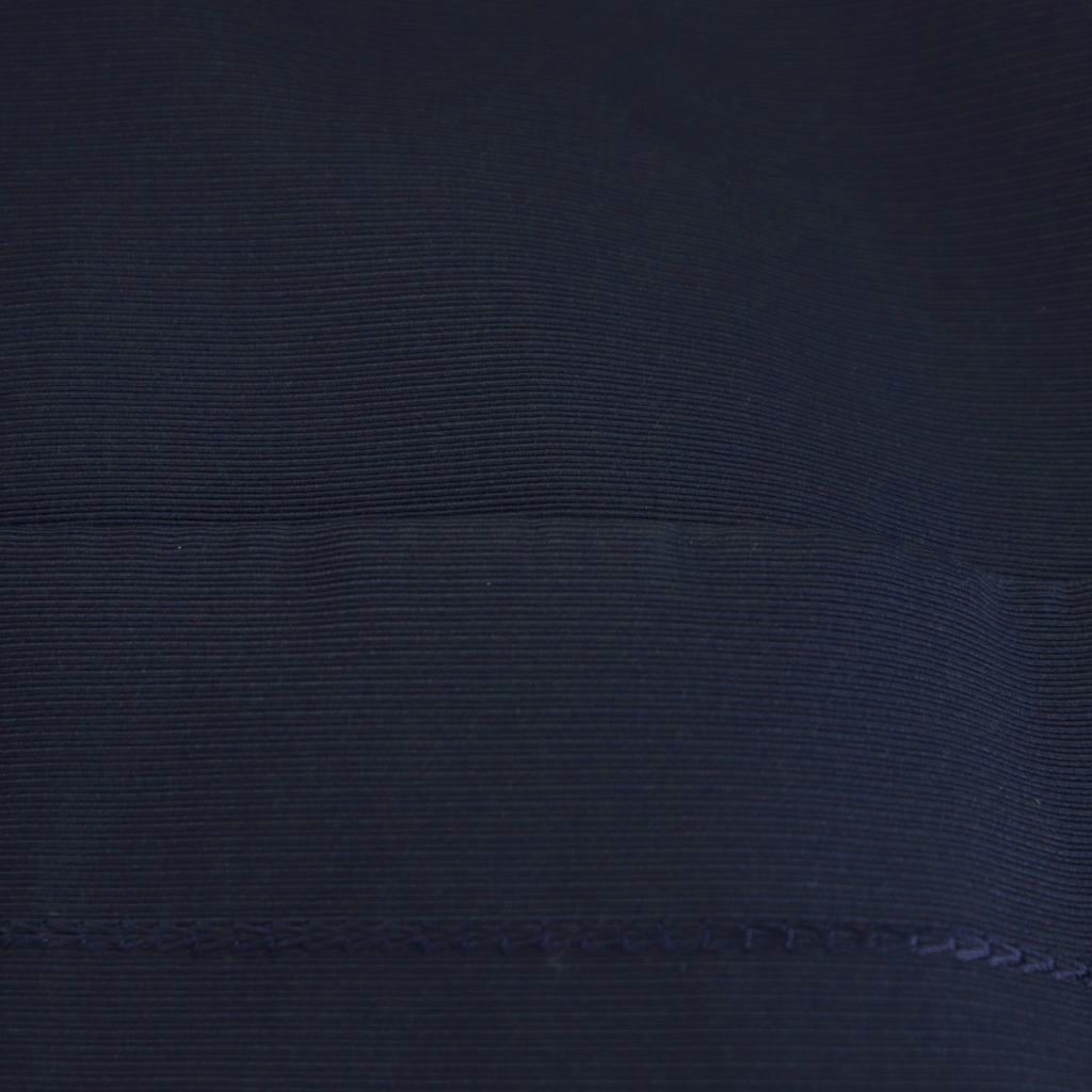 ドゥロワー Drawer グログラン ノーカラージャケット 絹 シルク混 36