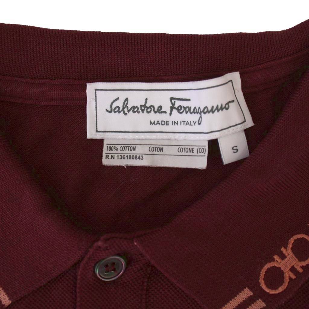 Salvatore Ferragamo スウェット 白 刺繍ロゴ S イタリア製 Salvatore Ferragamo スウェット 白 刺繍ロゴ S イタリア製