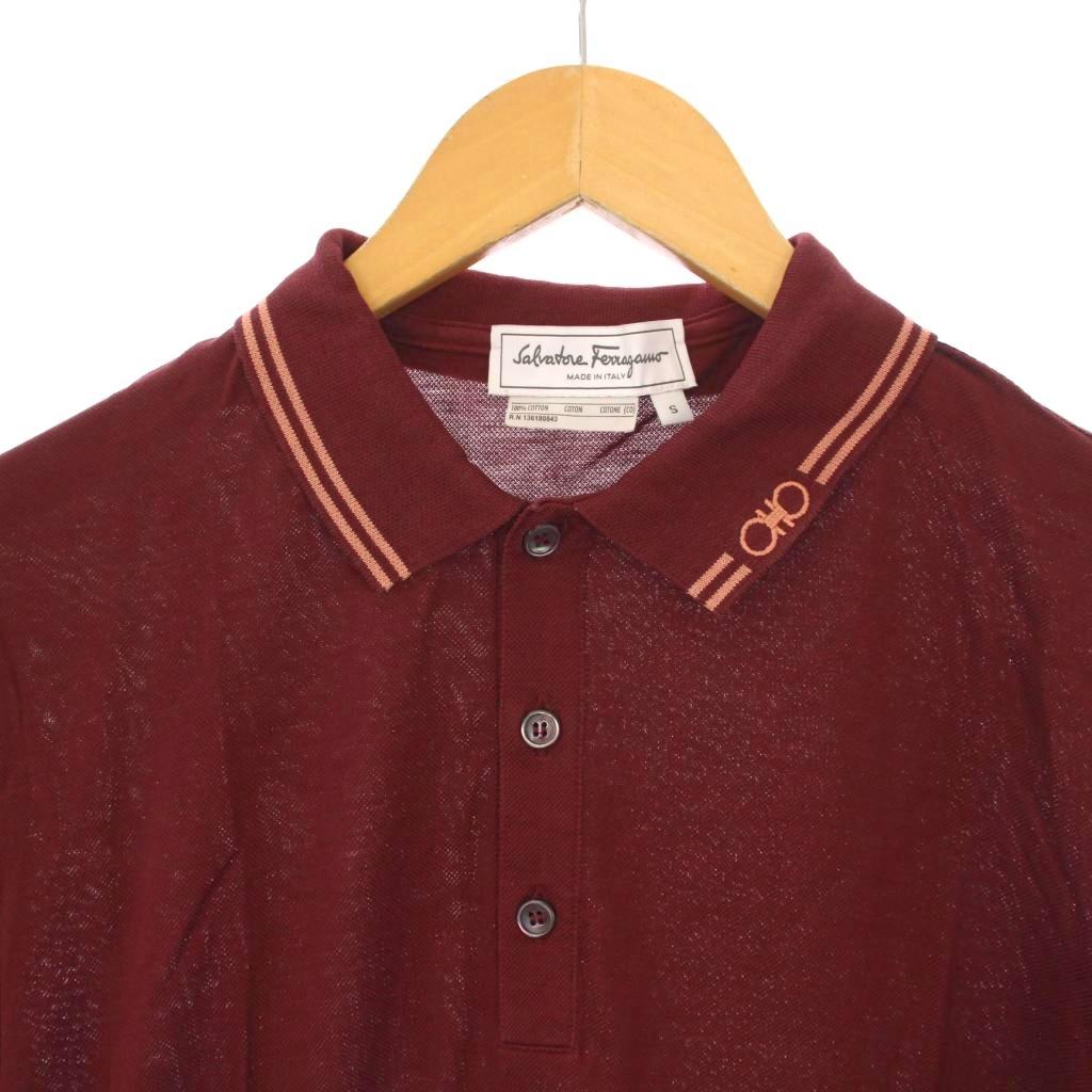 サルヴァトーレフェラガモ Salvatore Ferragamo ポロシャツ 半袖