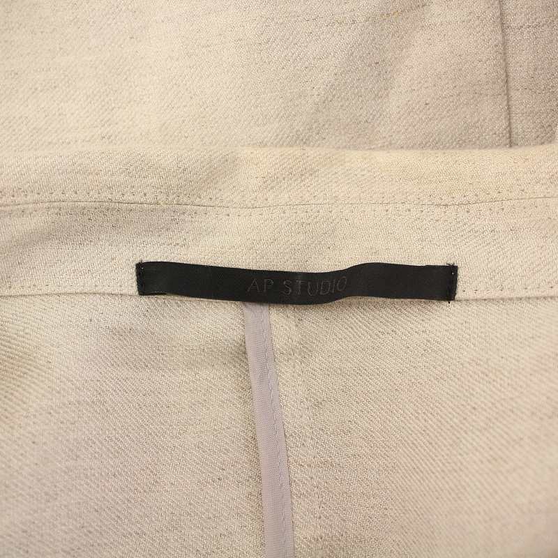 エーピーストゥディオ AP STUDIO 24SS リネンミックスライトジャケット