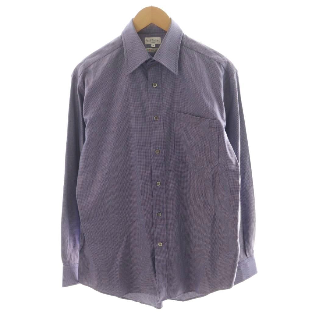 ポールスミス PAUL SMITH ワイシャツ 長袖 チェック柄 コットン