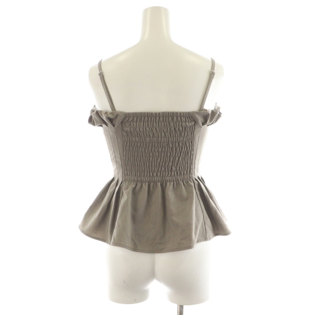 スナイデル SNIDEL 24AW セットアップ タックペプラムベアTOPS