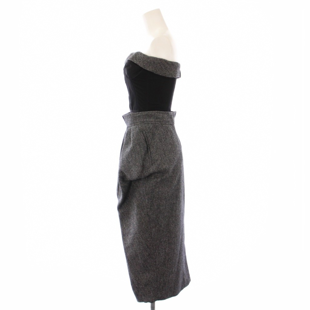未使用品 メゾンマルジェラ Maison Margiela ヘリンボーンベアトップ 
