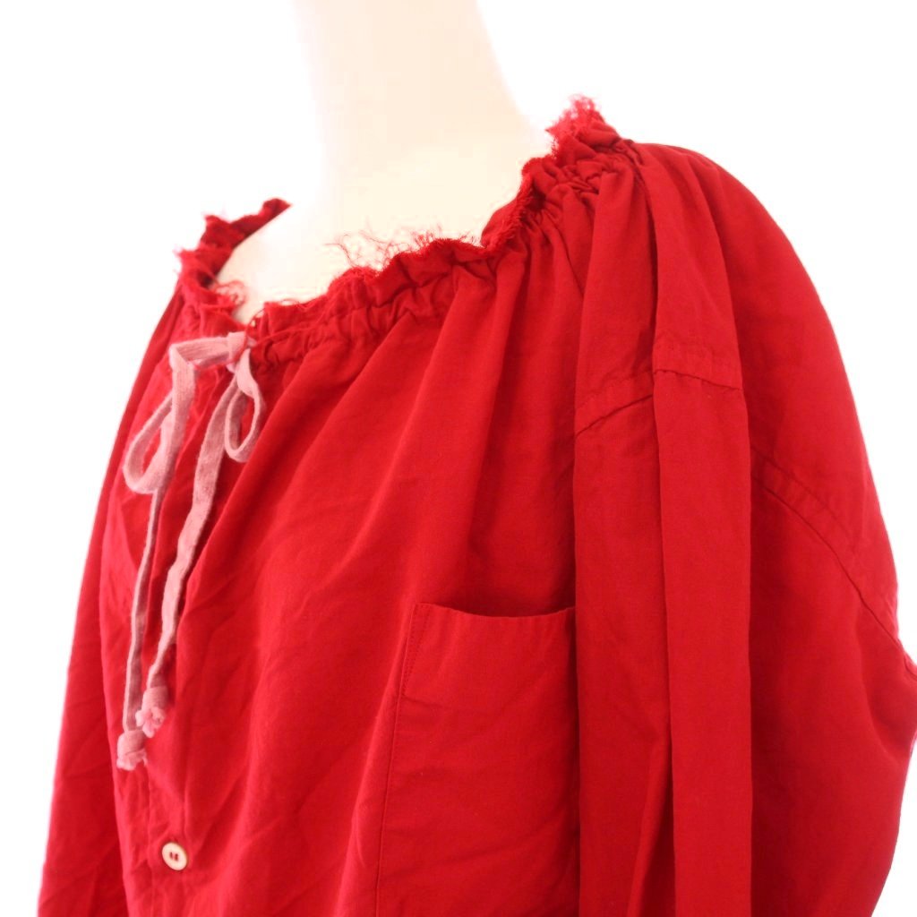 コムデギャルソン　(コムコム) 長袖　赤色 コムデギャルソン (コムコム) 長袖 赤色