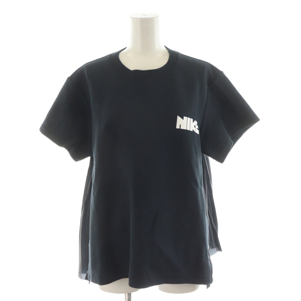 Nike sacai サカイ ナイキ Tシャツ 黒 サイズ2(M) 新品 sacai サカイ Tシャツ・カットソー 2(M位) 黒