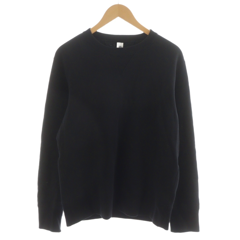 LOOPWHEELER BEAMS＋ 別注 クルーネックスウェット XL 黒 ループ