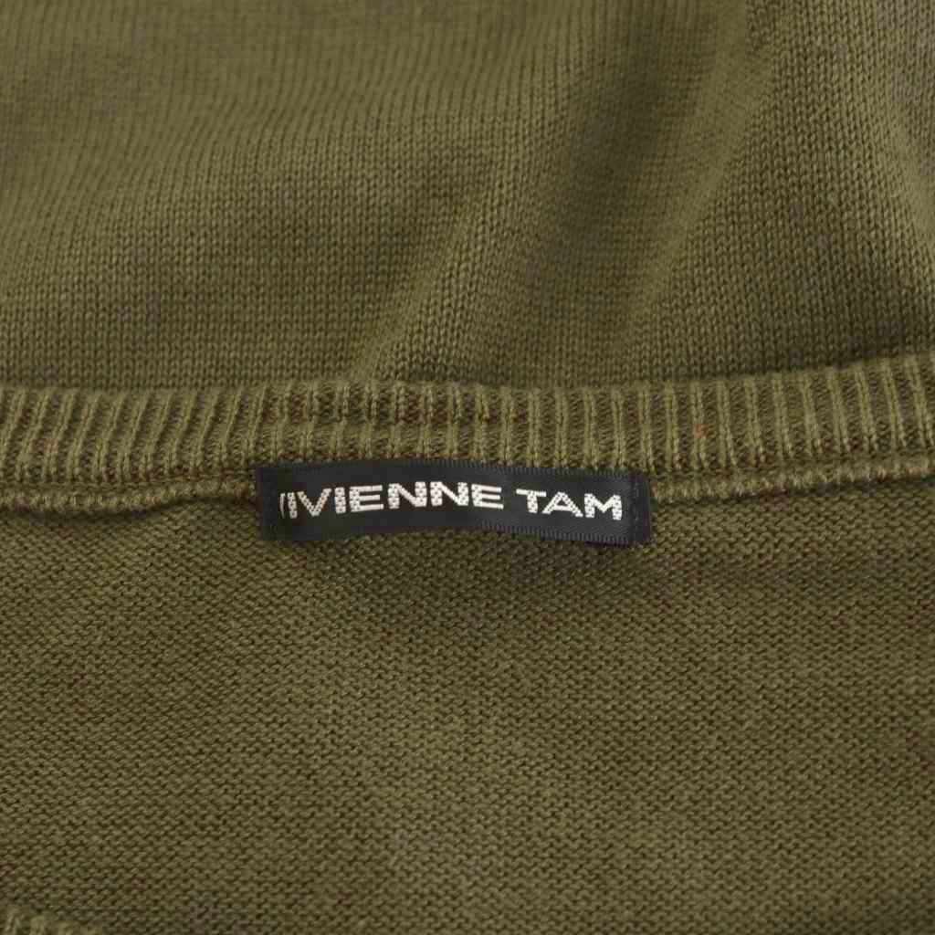 ヴィヴィアンタム VIVIENNE TAM ニット カットソー 半袖 柄 0