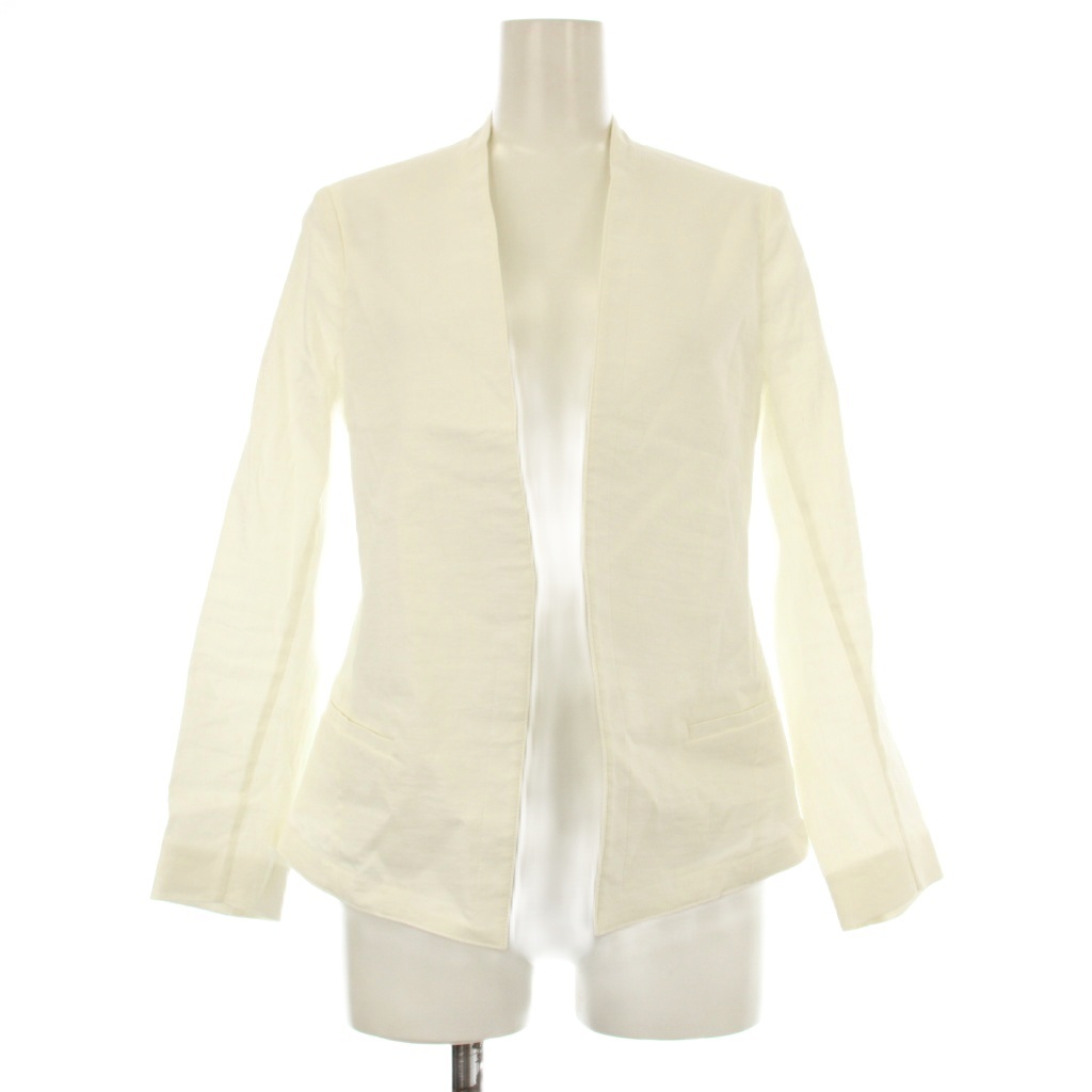 セオリー Theory ECO.CRUNCH.WASH CLEAN.BLAZER.ULS ノーカラー 