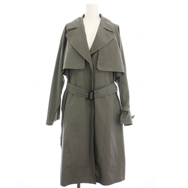 IENA Pe/ポプリンシングルトレンチコート Amazon | [IÉNA] [イエナ]Pe/ポプリンシングルトレンチコート 38