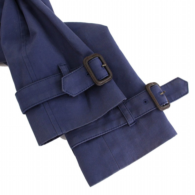 マッキントッシュフィロソフィー MACKINTOSH PHILOSOPHY トレンチコート ロング アウター 38 ネイビー H5A03-851-25 /YM レディース