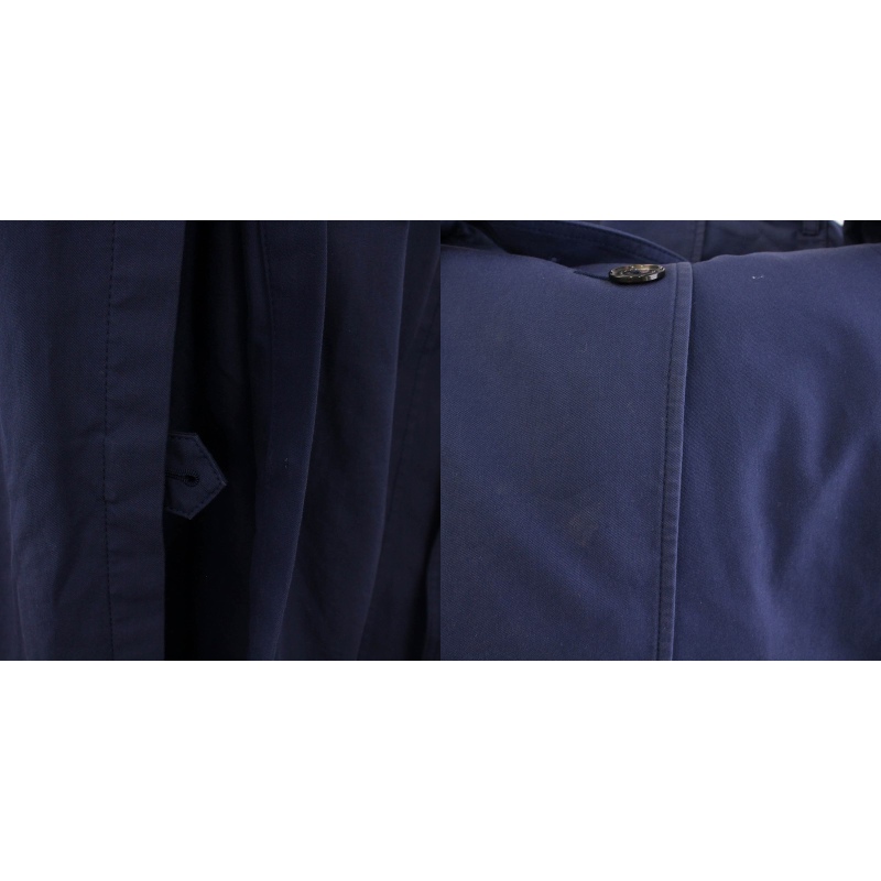 マッキントッシュフィロソフィー MACKINTOSH PHILOSOPHY トレンチコート ロング アウター 38 ネイビー H5A03-851-25 /YM レディース