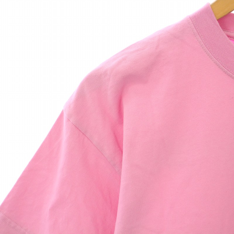 バレンシアガ ショートスリーブラウンドネックTシャツ 半袖 クルー  