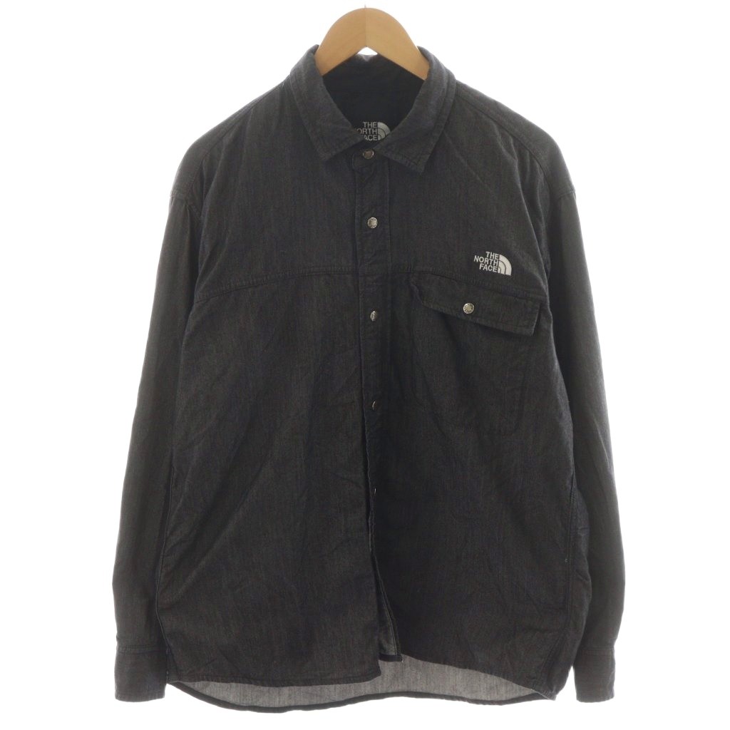 ザノースフェイス THE NORTH FACE ロングスリーブナイロンデニム
