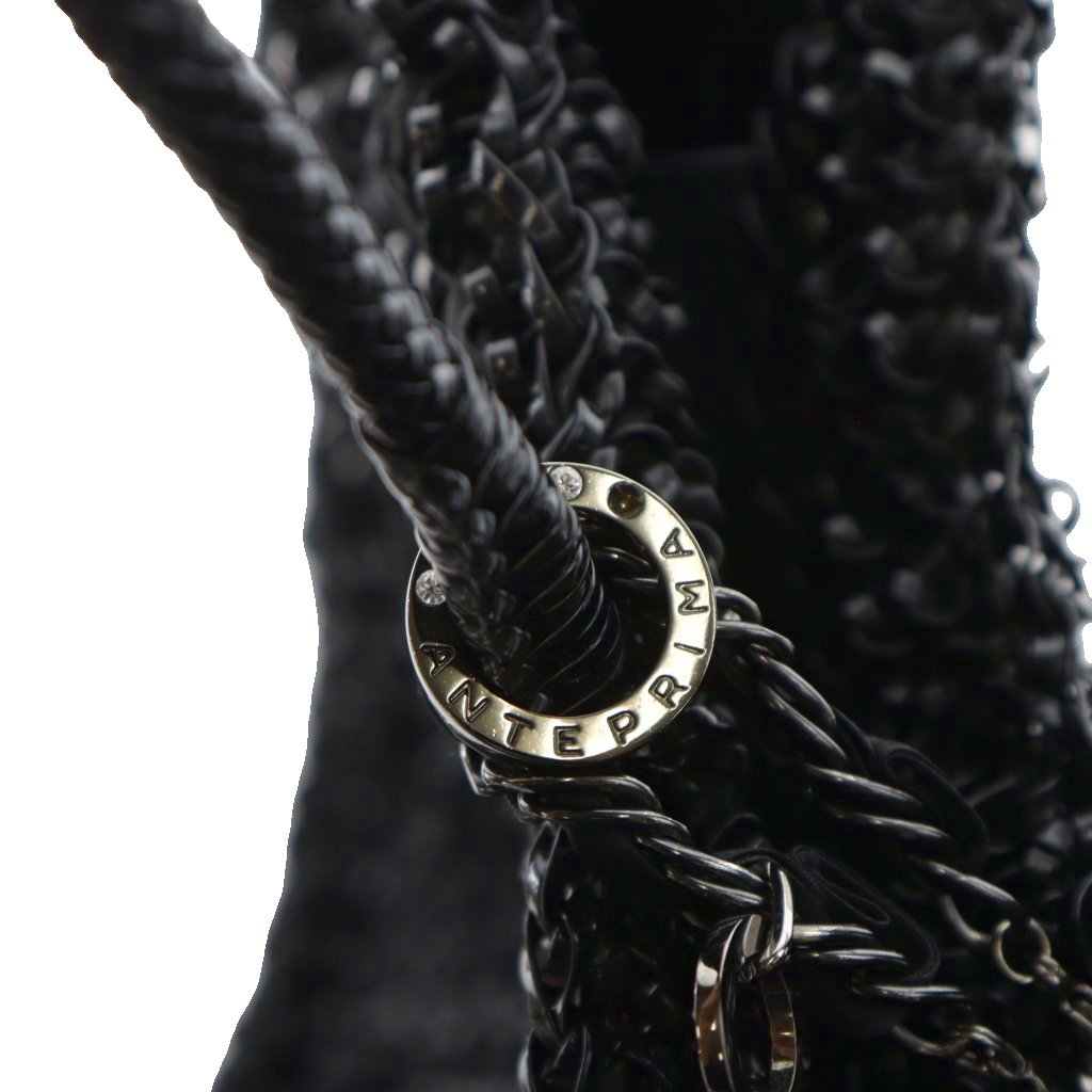 アンテプリマ ANTEPRIMA ワイヤーバッグ ハンドバッグ リボン スタッズ  