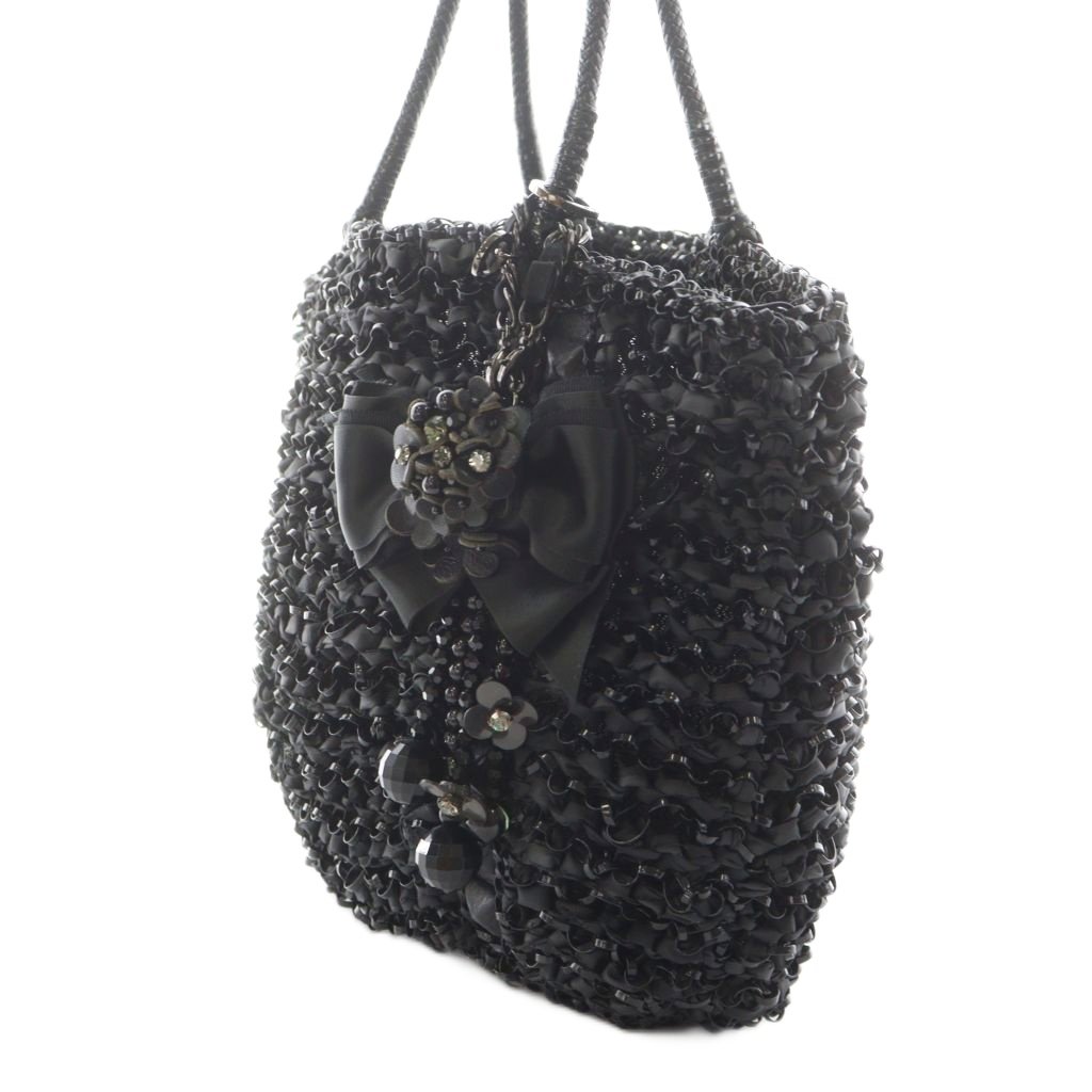 アンテプリマ ANTEPRIMA ワイヤーバッグ ハンドバッグ リボン スタッズ  