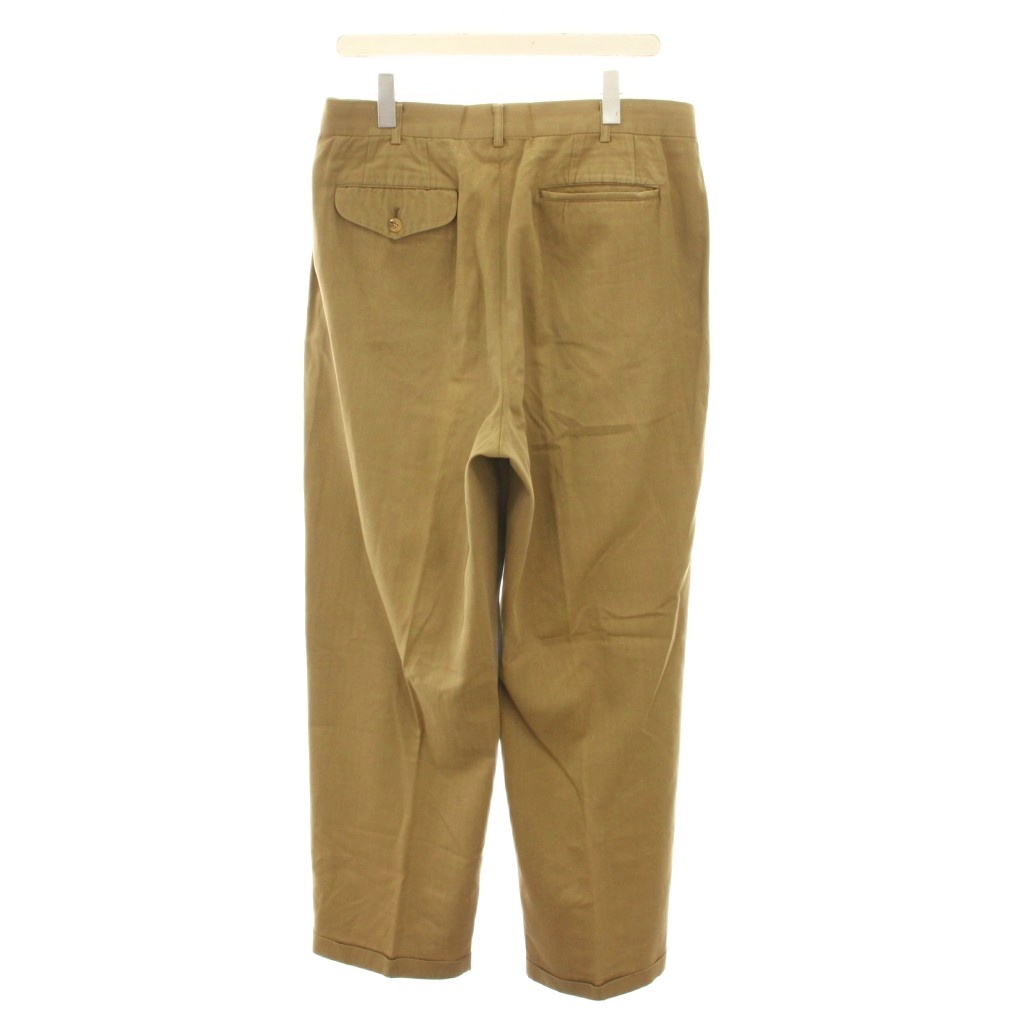 【中古】コムデギャルソンオムプリュス AD1994 チノパン パンツ スラックス ジップフライ L 茶 PP-10007L メンズ コムデギャルソンオムプリュス COMME des GARCONS HOMME PLUS AD1994