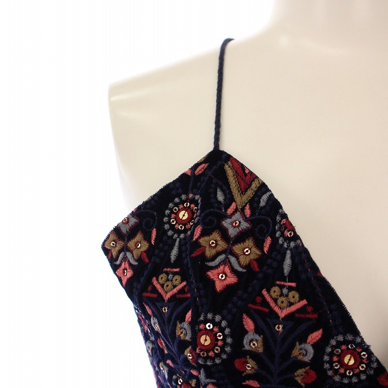 未使用品 アメリヴィンテージ Ameri VINTAGE INDIA EMBROIDERY BUSTIER  