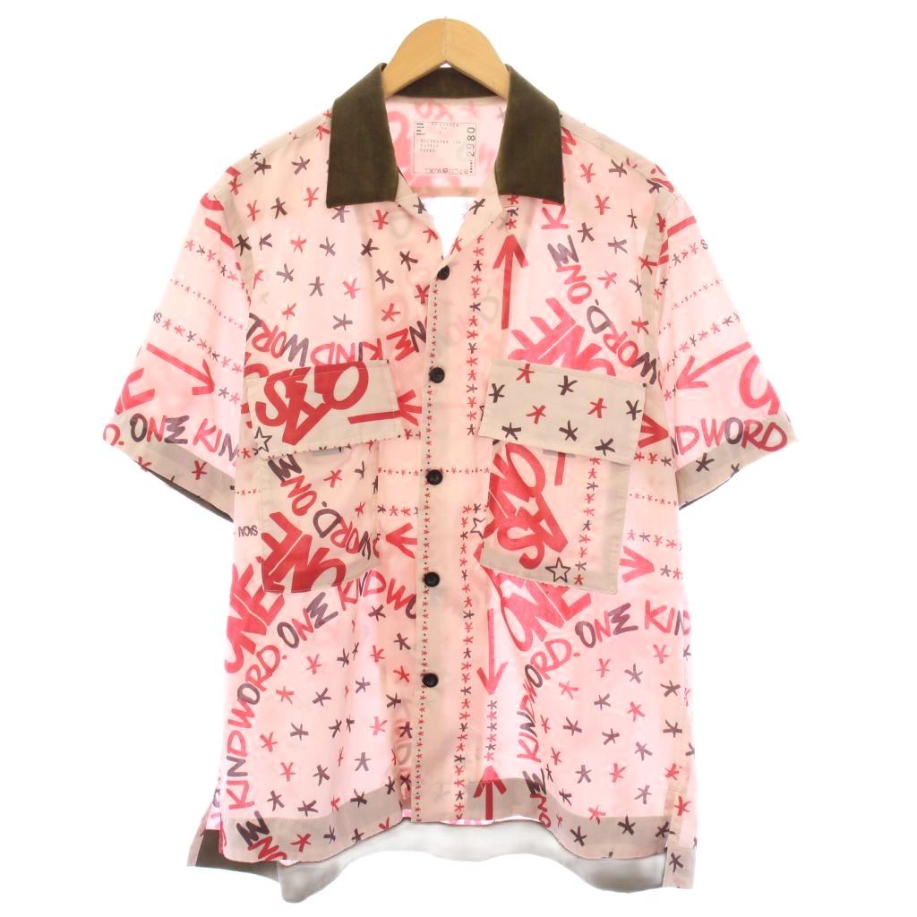 3 sacai × EricHaze Tシャツ エリックヘイズ　サカイ 中古・古着通販】sacai (サカイ) Eric Haze / AS ONE T-Shirt
