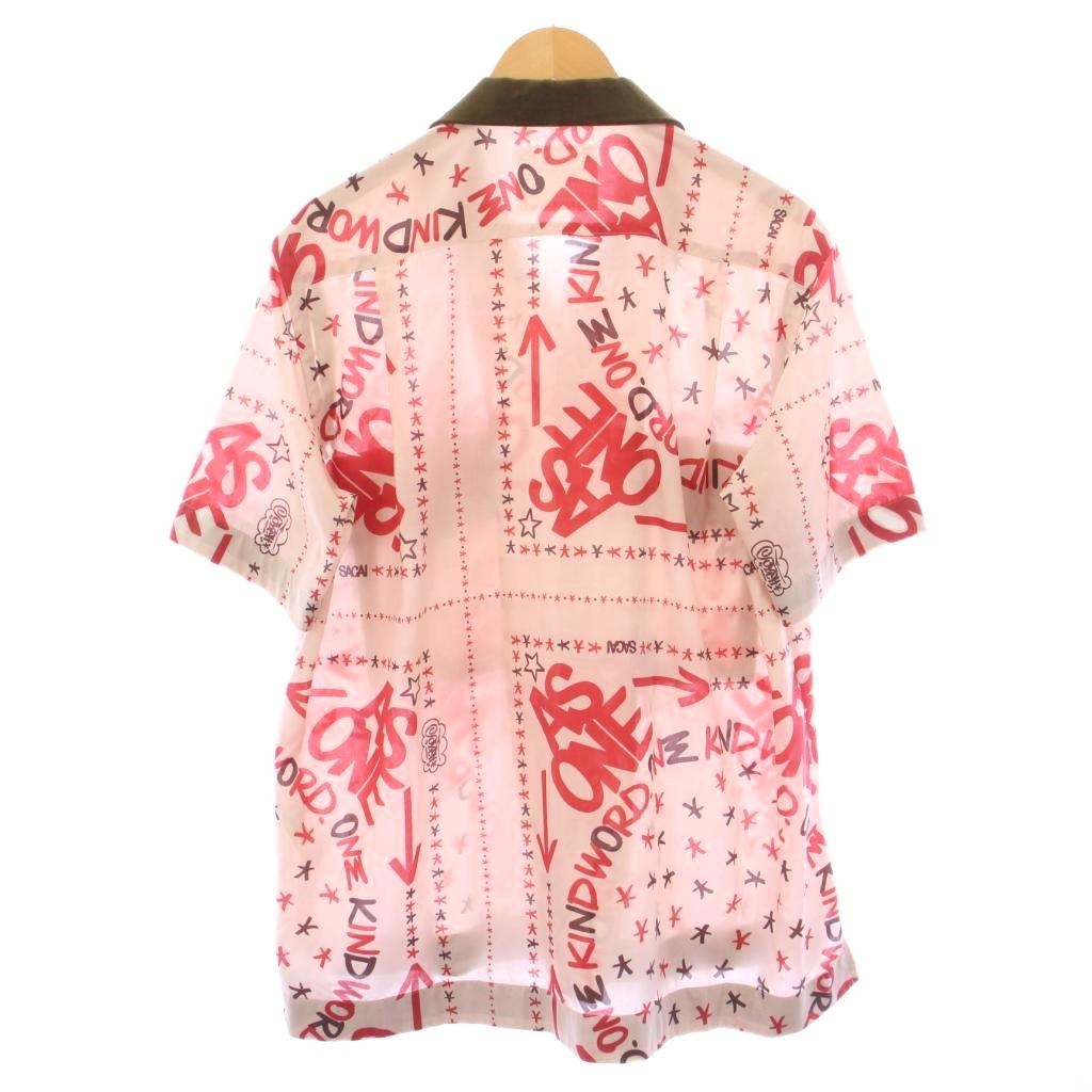 Sacai バンダナプリント Tシャツ sacai - SACAI バンダナ プリントシャツの通販 by BMS 全商品