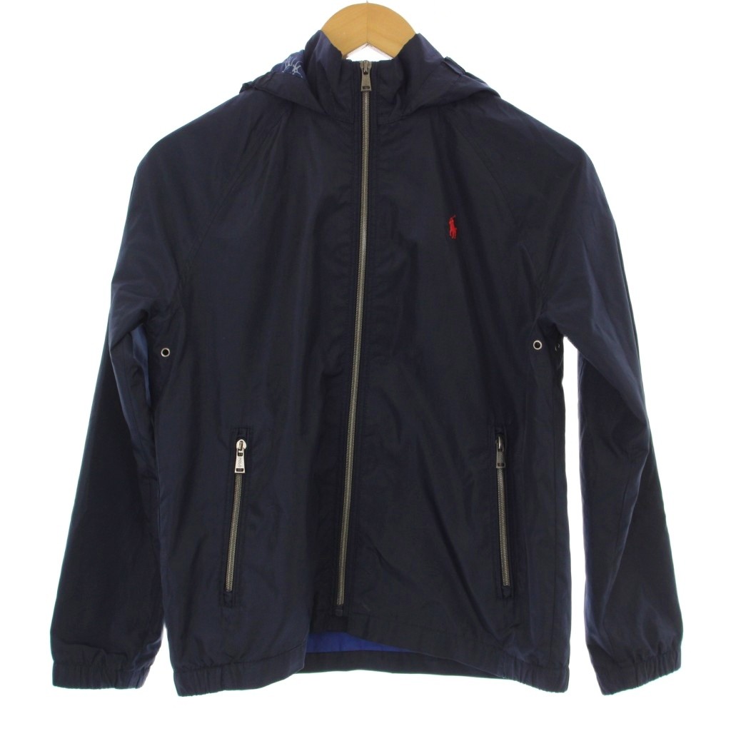 POLO RALPH LAUREN ネイビー ナイロンジャケット M Polo Ralph Lauren