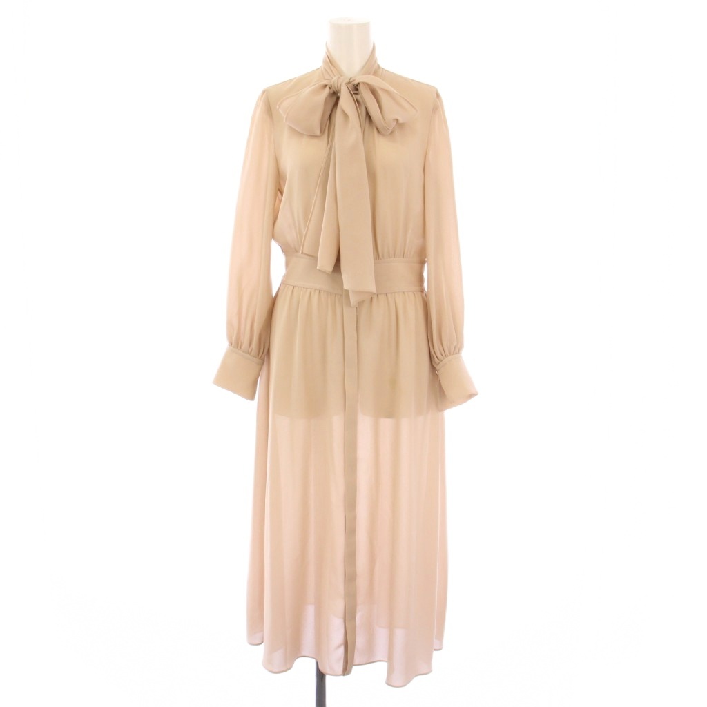 アナイanayi シアードビーボウタイワンピース 極美品ANAYI 2022