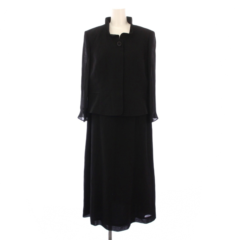 アクアスキュータム AQUASCUTUM ブラックフォーマル 喪服 ワンピース