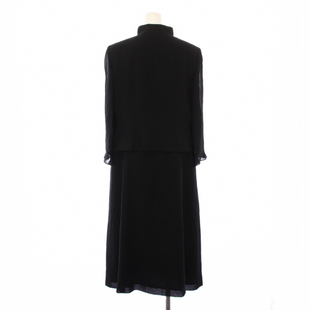 アクアスキュータム AQUASCUTUM ブラックフォーマル 喪服 ワンピース