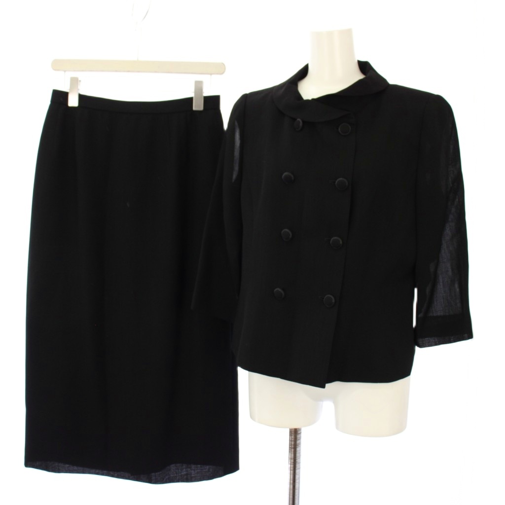 ユキトリイ YUKI TORII ブラックフォーマル 喪服 ジャケット 七分袖