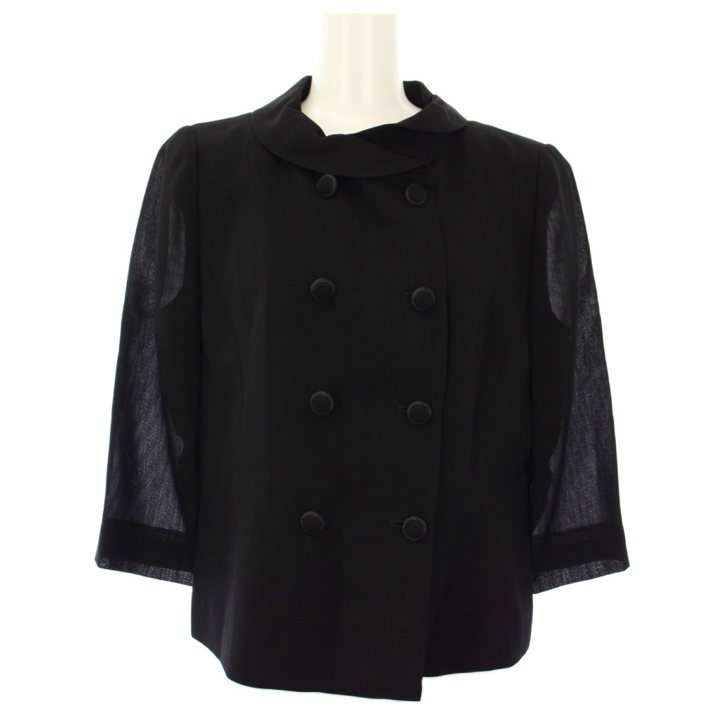 ユキトリイ YUKI TORII ブラックフォーマル 喪服 ジャケット 七