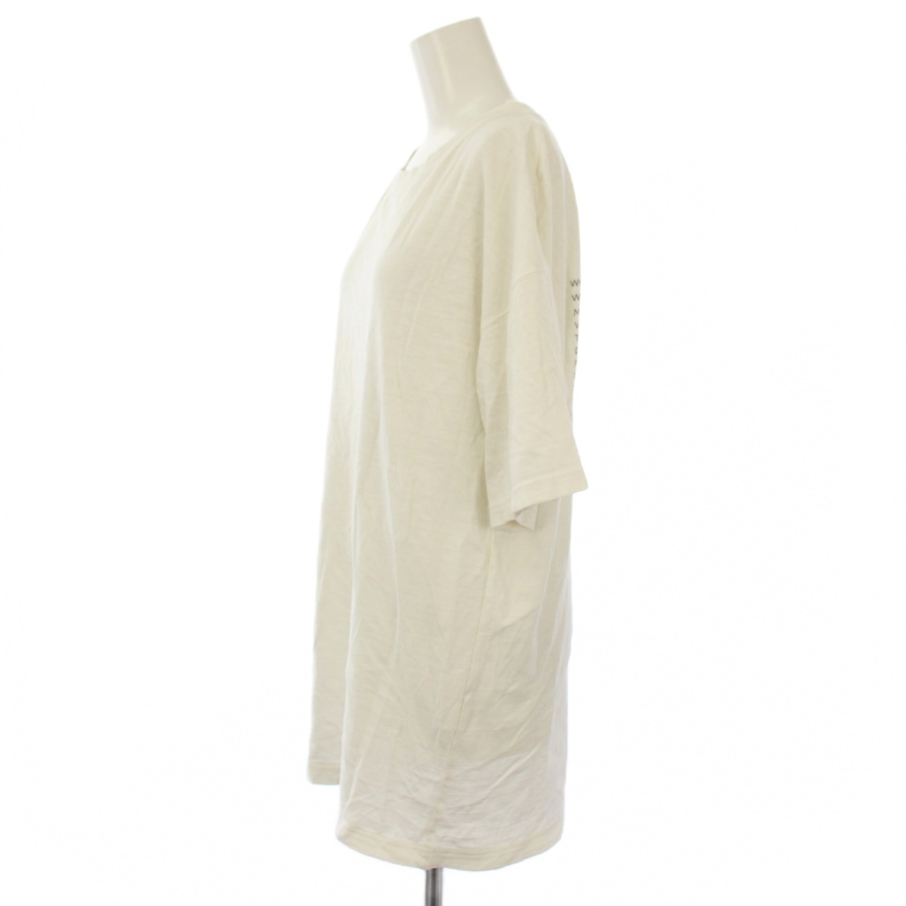 ドゥーズィエムクラス Deuxieme Classe　チュニック 麻　新品未使用 ドゥーズィエムクラス DEUXIEME CLASSE 22SS message Tシャツ
