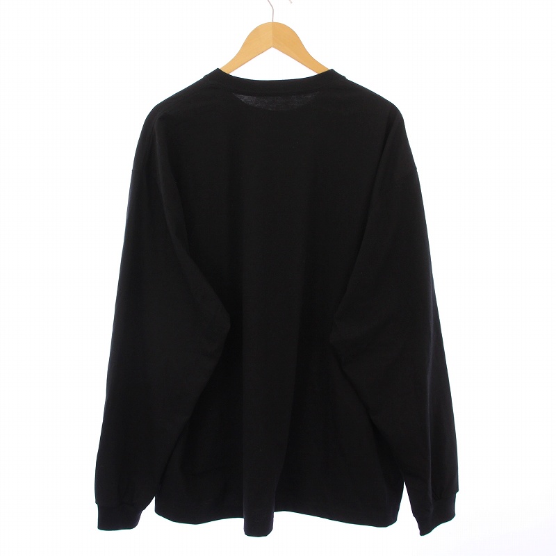 トップス POCKET & CREW 2PACK LS T-SHIRTS (BLACK) トップス POCKET & CREW 2PACK LS T-SHIRTS (BLACK) ENNOY より POCKET