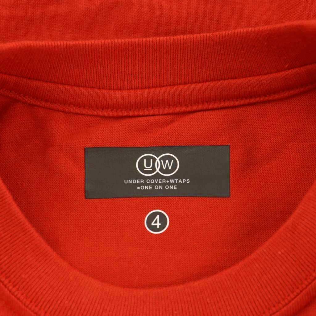 WTAPS x UNDERCOVER Tシャツ　オレンジ WTAPS x UNDERCOVER Squad / SS / Cotton 