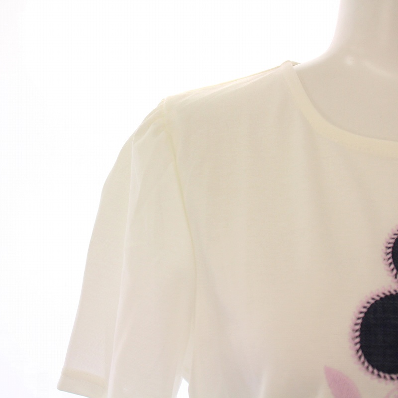 未使用品 エムズグレイシー M'S GRACY 24SS Tシャツ カットソー