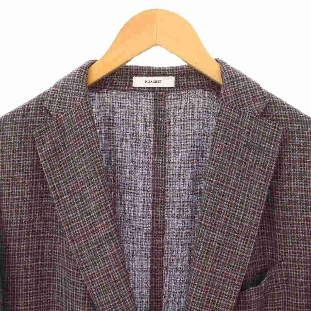 BOGLIOLI ボリオリ K.JACKET ジャケット チェック柄　44 BOGLIOLI ボリオリ K.JACKET ジャケット チェック柄 44 楽天市場